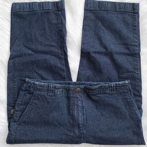 Loft Jean Cargo Capri Size 8